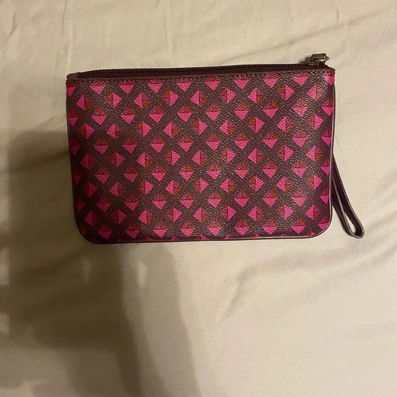 Vera Bradley Purple and Pink Clutch Wristlet - Picture 5 of 5